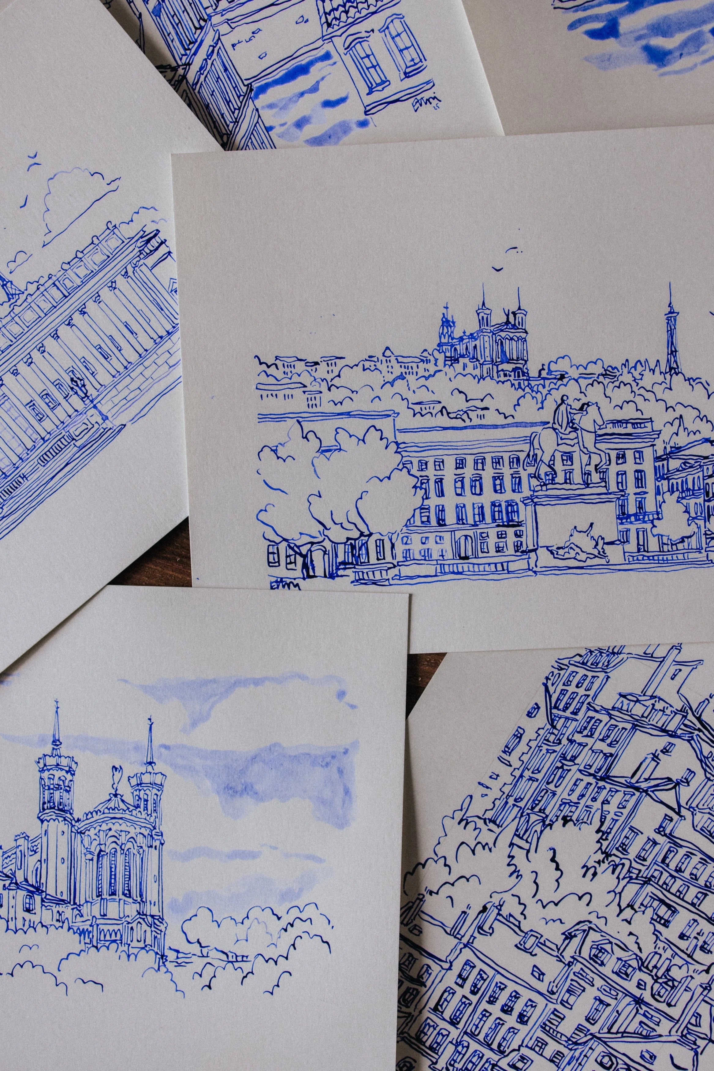 Original ! Fourvière, Bleu