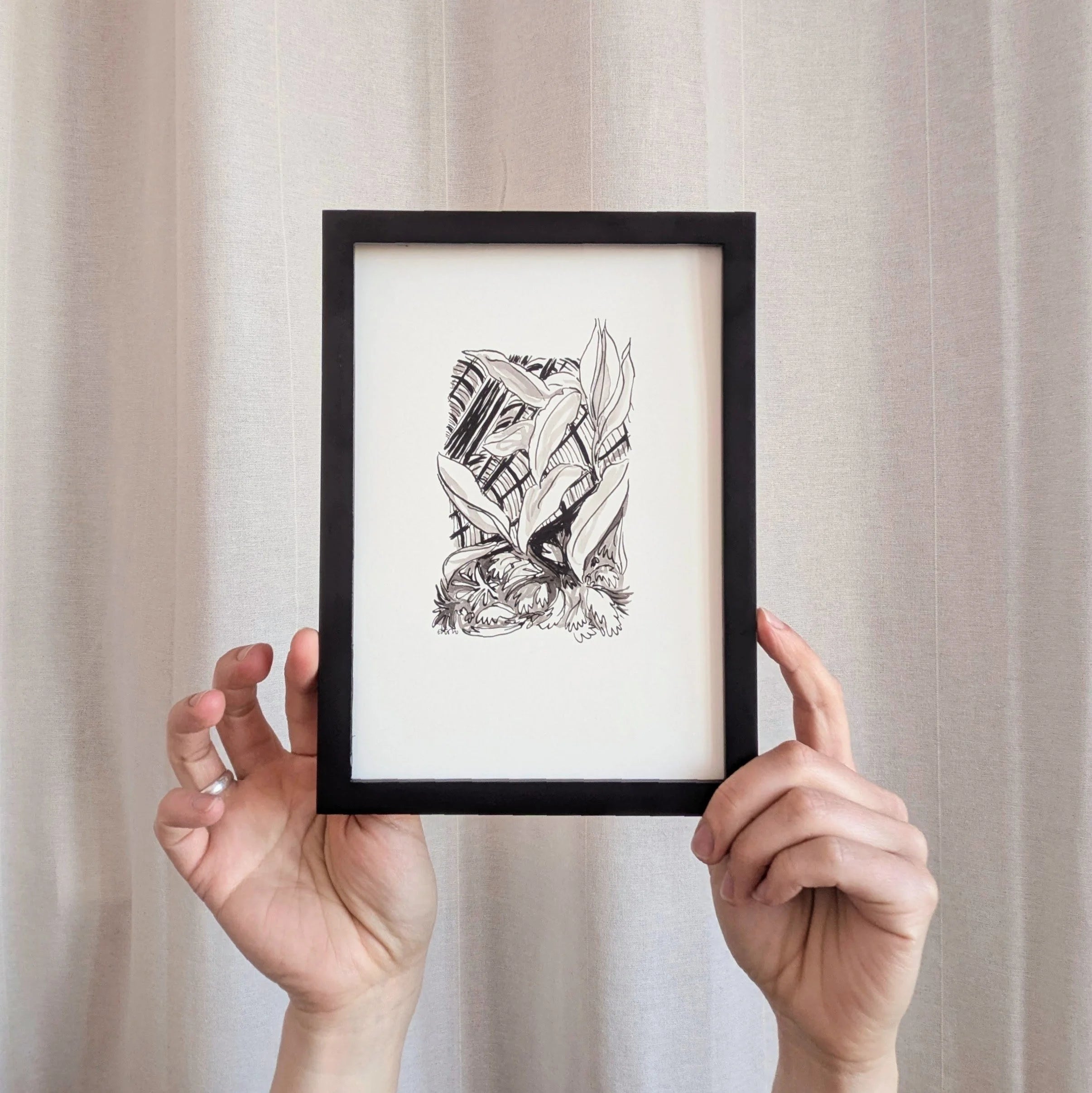 Original ! Serre du Parc de la Tête d'Or - Noir