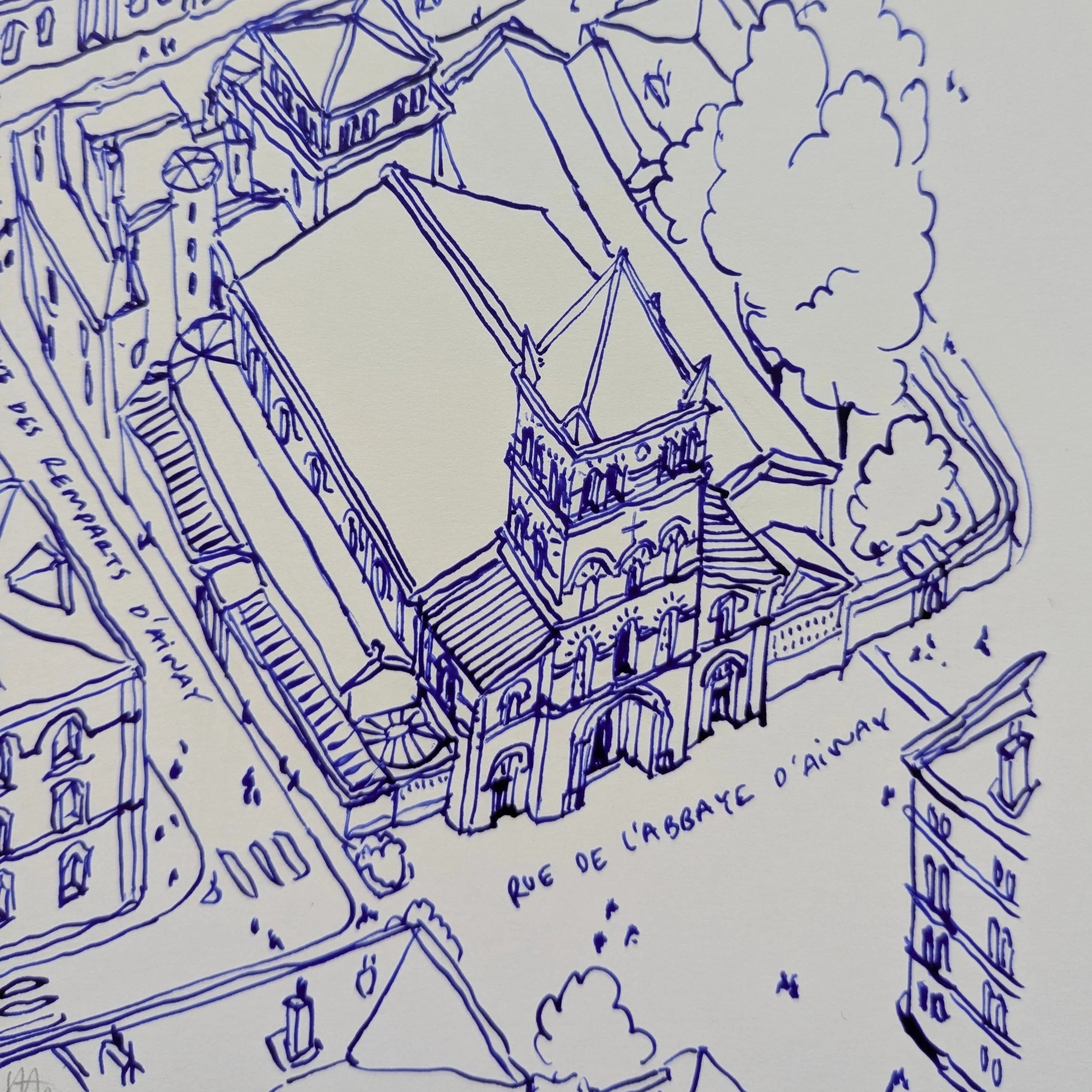 Original ! Ainay - Bleu