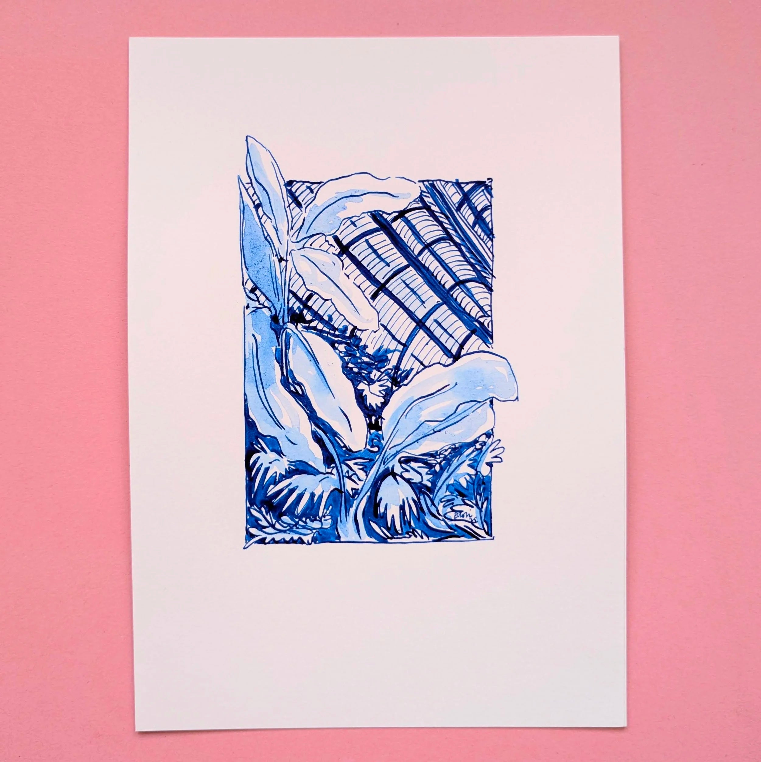 Original ! Serre du Parc de la Tête d'Or - Bleu #3