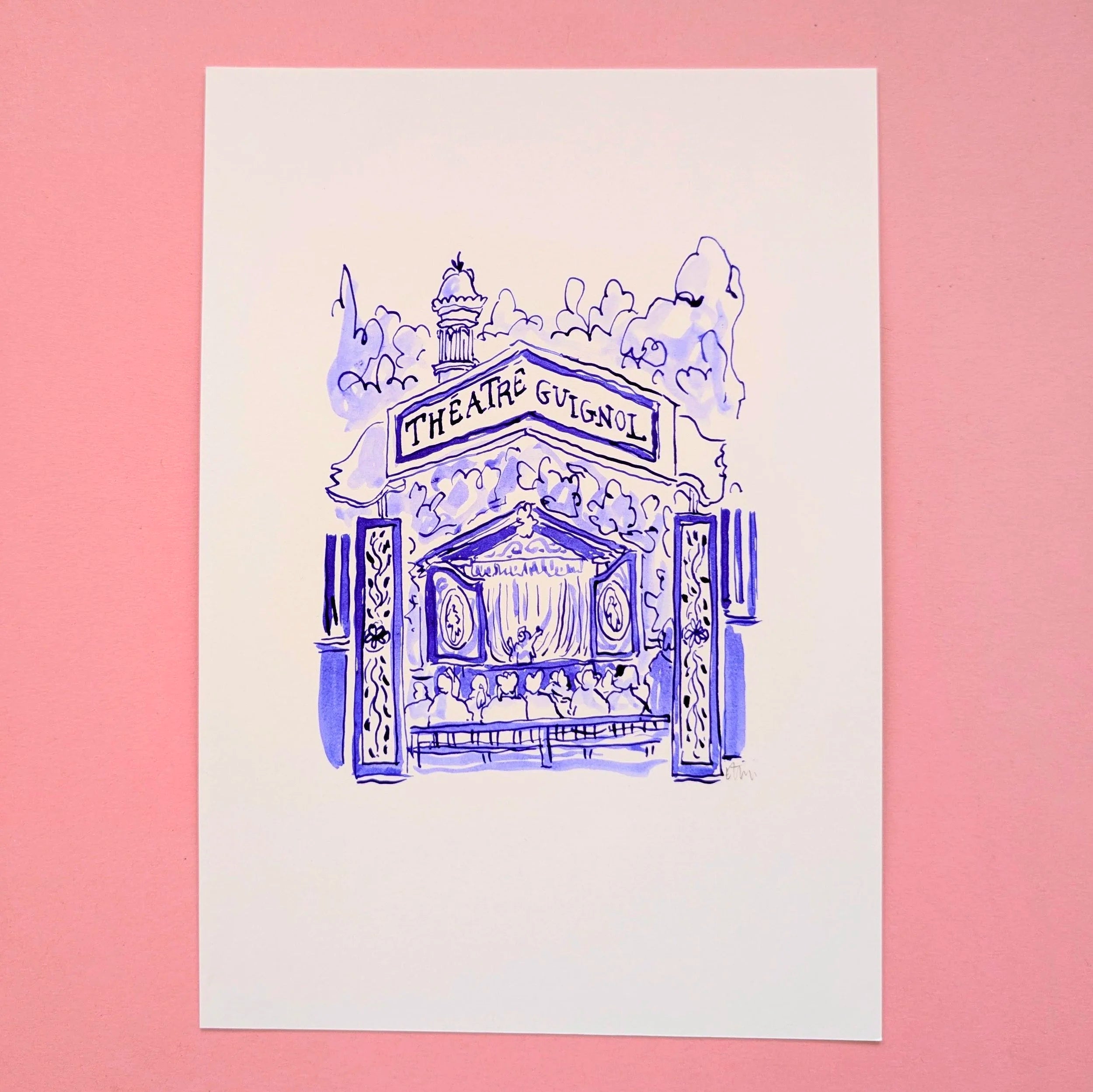 Original ! Théâtre Guignol - Bleu