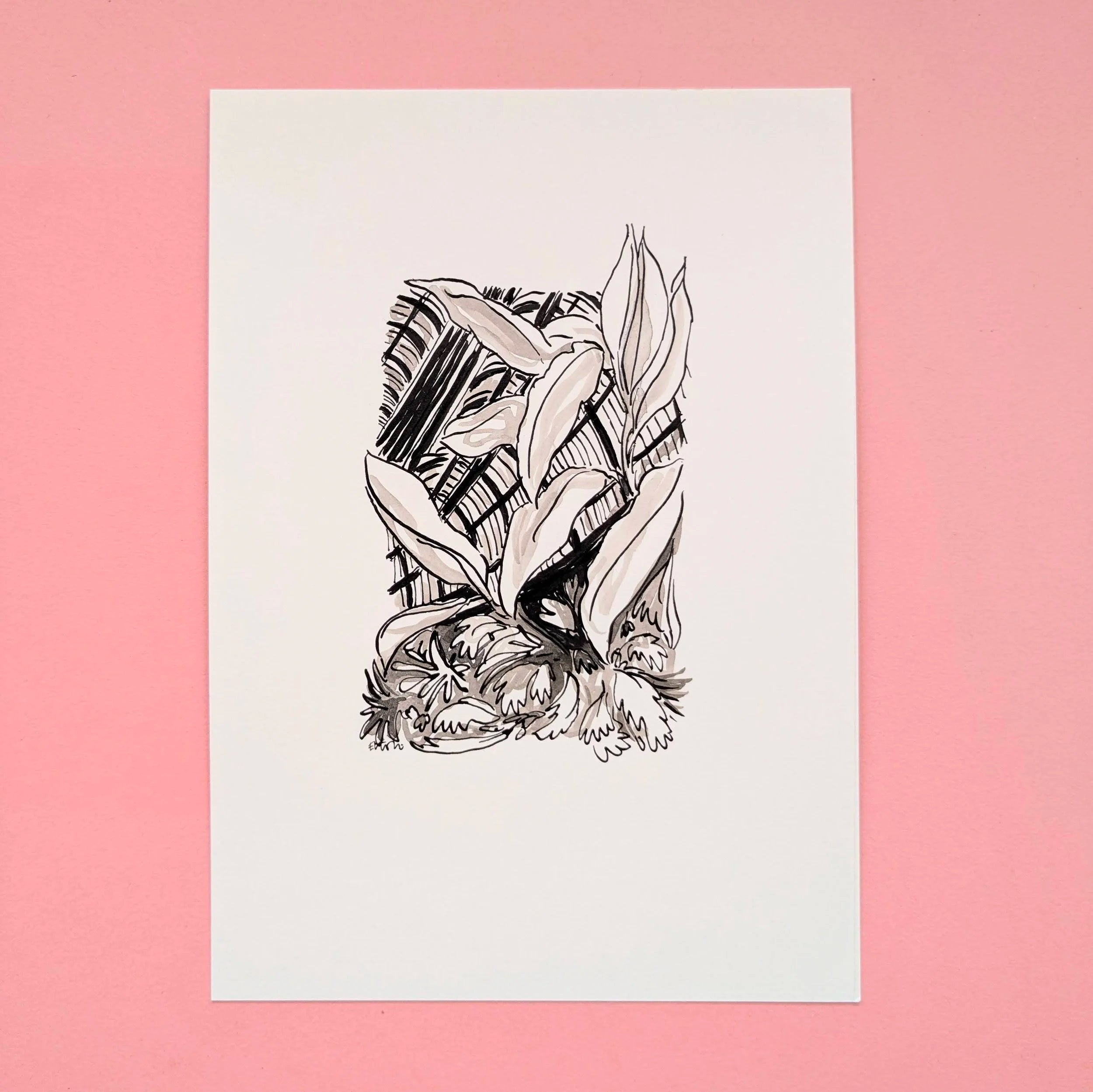 Original ! Serre du Parc de la Tête d'Or - Noir