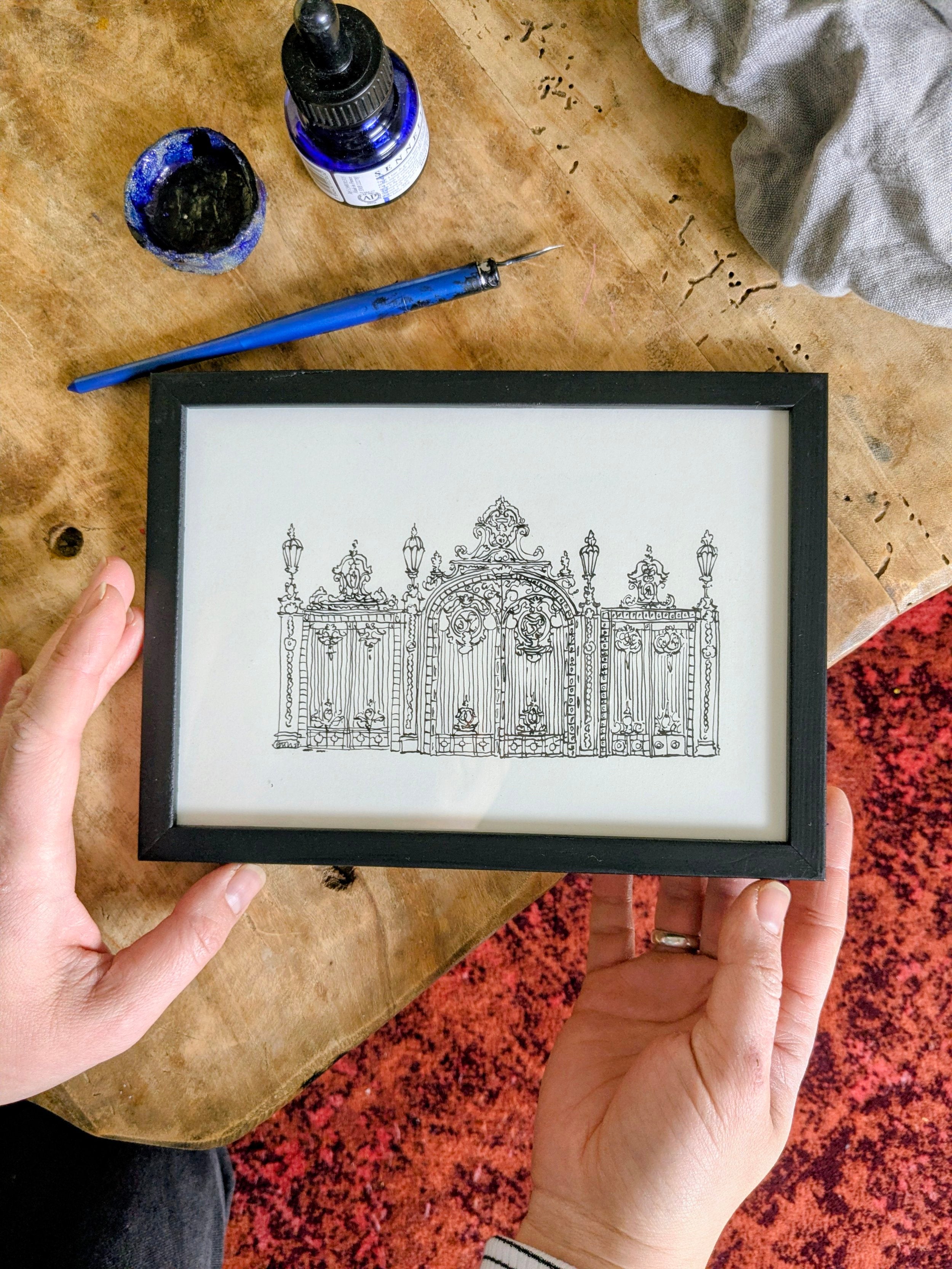 Original ! Portail du Parc, Noir