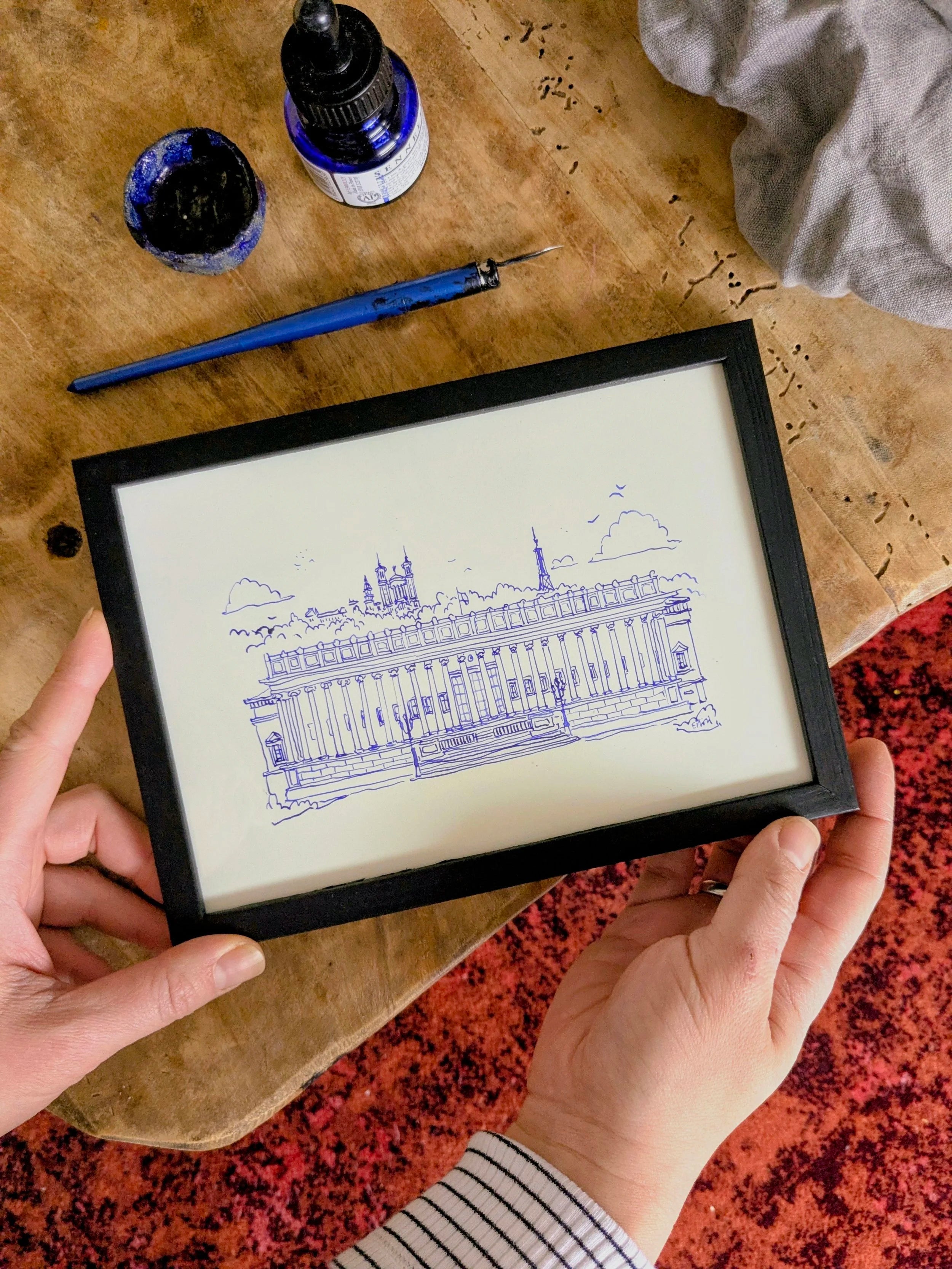 Original ! 24 colonnes, Bleu